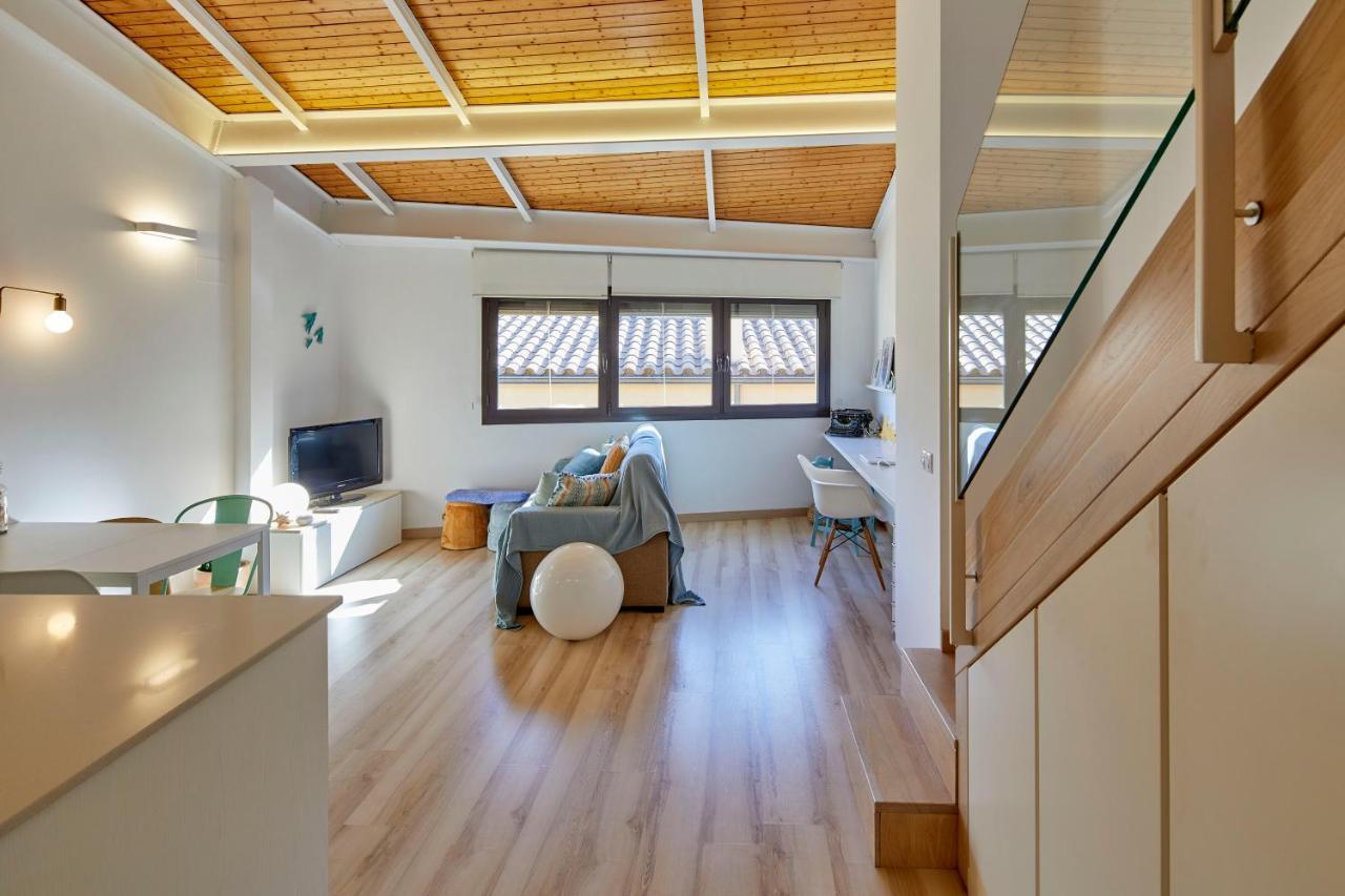Apartamento Duplex Rei Marti Girona Bagian luar foto